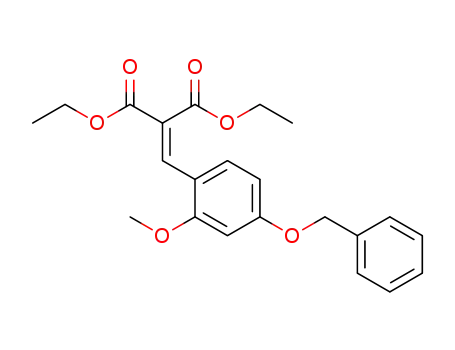 diethyl [4-(benzyloxy)-2-methoxybenzylidene]propanedioate