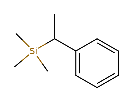 Molecular Structure of 17961-78-3 (Silane, trimethyl(1-phenylethyl)-)