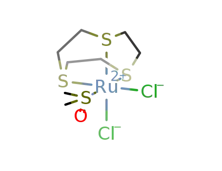 dichlororuthenium(II)(1,4,7-trithiacyclononane)(S-dimethylsulfoxide)