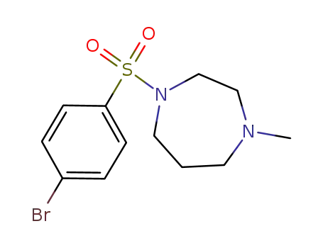 1-[(4-Bromobenzene)sulfonyl]-4-methylhomopiperazine