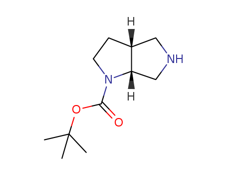 tert-Butyl (3aR,6aR)-hexahydro
pyrrolo[3,4-b]pyrrole-1(2H)-
carboxylate