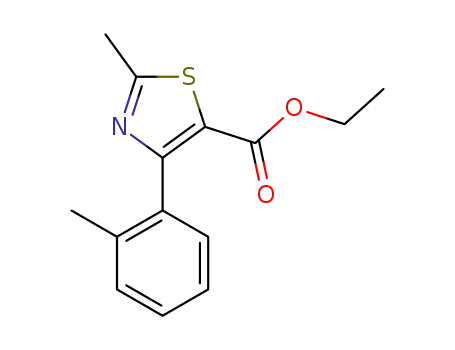 Ethyl 2-methyl-4-(2-methylphenyl)-1,3-thiazole-5-carboxylate