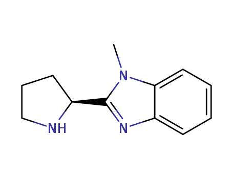 1-methyl-2-(2-pyrrolidinyl)-1H-benzimidazole(SALTDATA: HCl)