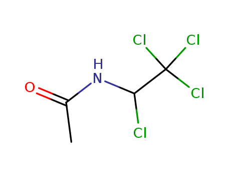 Molecular Structure of 14646-52-7 (Acetamide, N-(1,2,2,2-tetrachloroethyl)-)