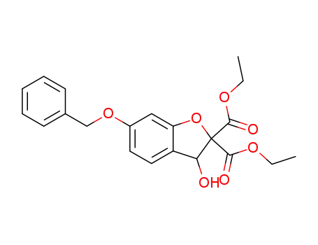 diethyl 6-(benzyloxy)-3-hydroxybenzofuran-2,2(3H)-dicarboxylate