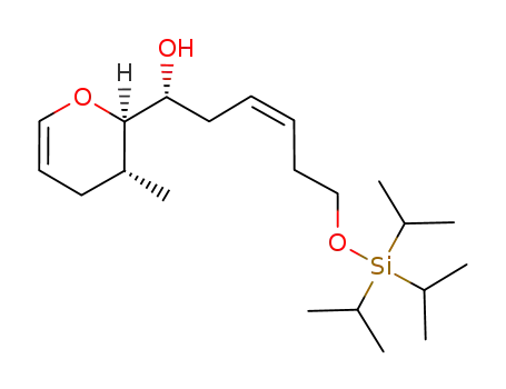 1-(3-methyl-3,4-dihydro-2<i>H</i>-pyran-2-yl)-6-triisopropylsilanyloxy-hex-3-en-1-ol