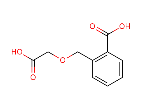 Molecular Structure of 20924-54-3 (Benzoic acid, 2-[(carboxymethoxy)methyl]-)