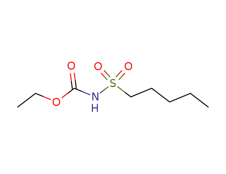 Molecular Structure of 98487-39-9 ((pentane-1-sulfonyl)-carbamic acid ethyl ester)