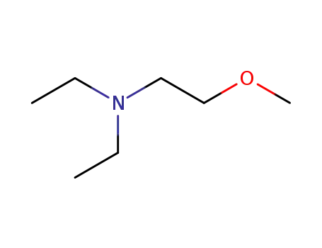 Molecular Structure of 34166-03-5 (Ethanamine, N,N-diethyl-2-methoxy-)