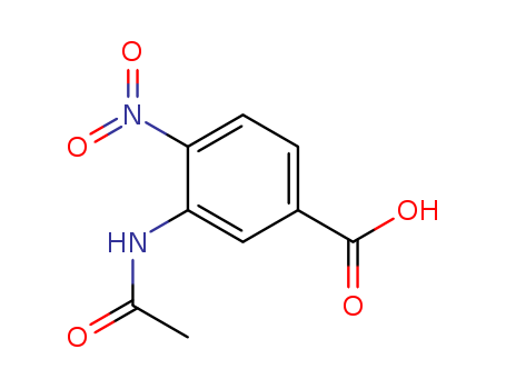 Benzoic acid, 3-(acetylamino)-4-nitro-
