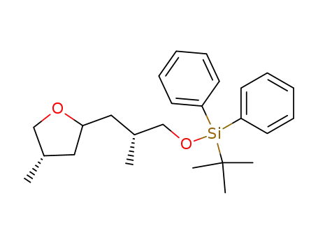 tert-Butyl-[(R)-2-methyl-3-((S)-4-methyl-tetrahydro-furan-2-yl)-propoxy]-diphenyl-silane