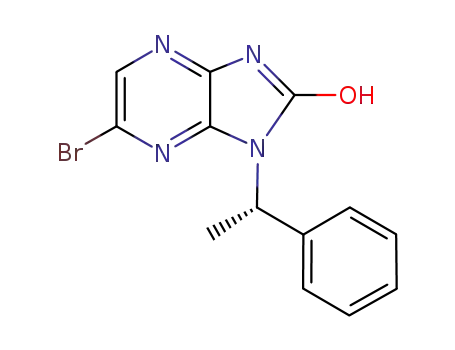 2H-Imidazo[4,5-b]pyrazin-2-one,
6-bromo-1,3-dihydro-1-[(1S)-1-phenylethyl]-