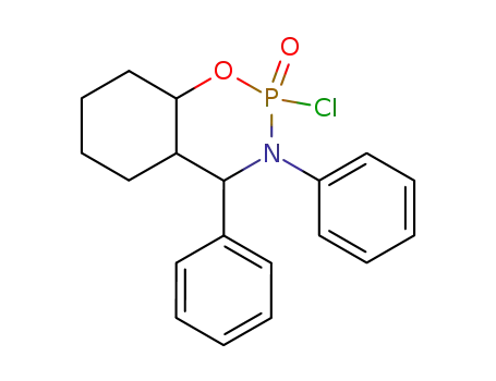 2H-1,3,2-Benzoxazaphosphorine, 2-chlorooctahydro-3,4-diphenyl-,
2-oxide