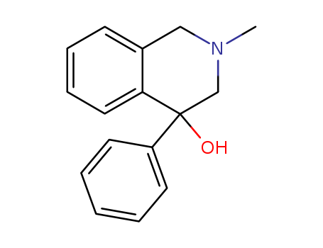 4-HYDROXY-2-METHYL-4-PHENYL-1,2,3,4-TETRAHYDROISOQUINOLINE