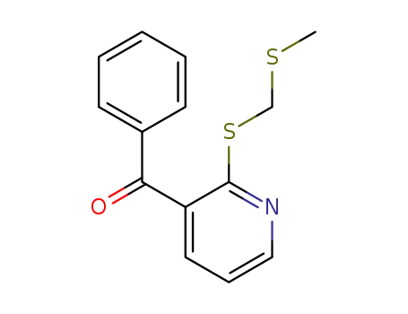 (2-{[(methylsulfanyl)methyl]sulfanyl}pyridin-3-yl)(phenyl)methanone