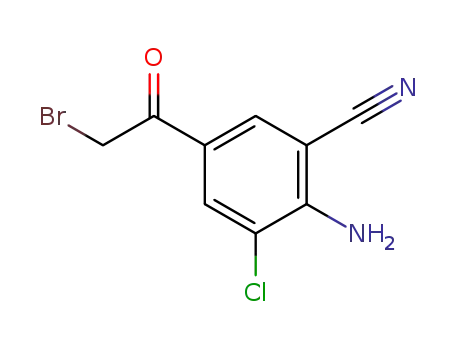 2-Amino-5-(bromoacetyl)-3-chlorobenzonitrile