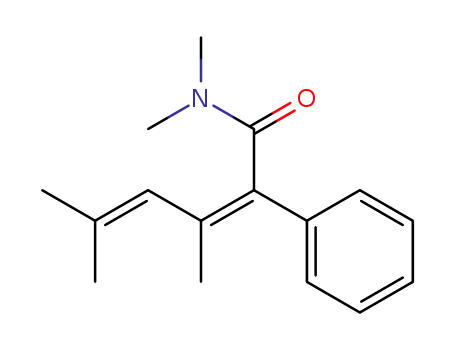 3.5.N<sub>.</sub>N-Tetramethyl-2-phenyl-2.4-hexadienamid