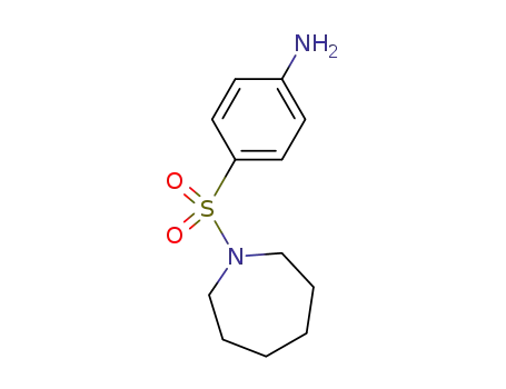 Molecular Structure of 109286-01-3 (4-(1-Azepanylsulfonyl)aniline)