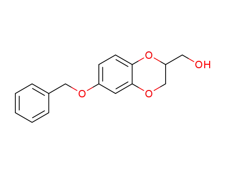 (6-(benzyloxy)-2,3-dihydrobenzo[b][1,4]dioxin-2-yl)methanol