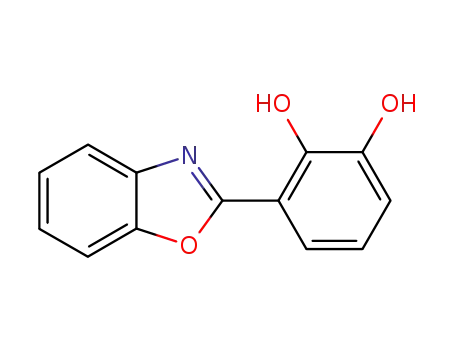 Molecular Structure of 24978-46-9 (3-BENZOOXAZOL-2-YL-BENZENE-1,2-DIOL)