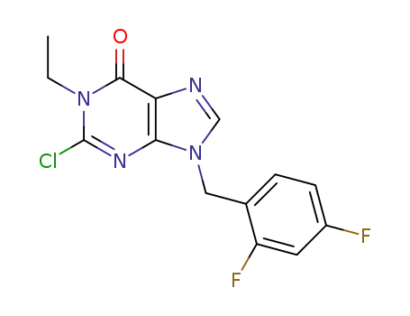C<sub>14</sub>H<sub>11</sub>ClF<sub>2</sub>N<sub>4</sub>O