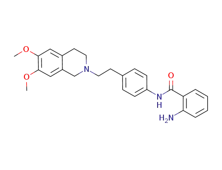 (N-(4-(2-(6,7-dimethoxy-3,4-dihydroisoquinolin-2(1H)-yl))ethyl)phenyl)-2-aminobenzamide