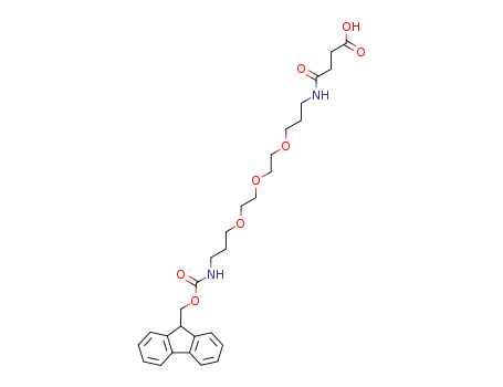 Fmoc-1-amino-4,7,10-trioxa-13-tridecanamine succinimic acid