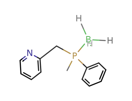 ((C<sub>6</sub>H<sub>5</sub>)(CH<sub>3</sub>)(C<sub>5</sub>H<sub>4</sub>NCH<sub>2</sub>)P)BH<sub>3</sub>