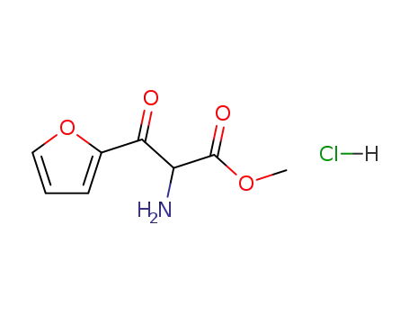 2- 푸란 프로판 산, a-aMino-b-oxo-, 메틸 에스테르, 염산염