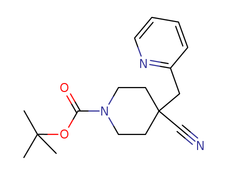 1-BOC-4-CYANO-4-(2-PYRIDINYLMETHYL)-PIPERIDINE