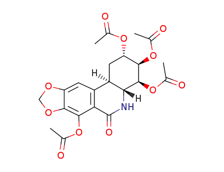2,3,4,7-tetraacetoxy-trans-dihydronarciclasine