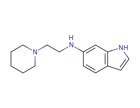 N-(2-(피페리딘-1-일)에틸)-1H-인돌-6-아민