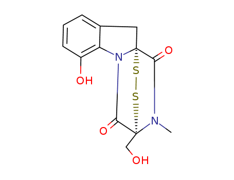 (3R)-2,3-Dihydro-6-hydroxy-3-(hydroxymethyl)-2-methyl-10H-3α,10aα-epidithiopyrazino[1,2-a]indole-1,4-dione