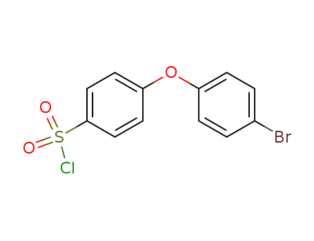 Molecular Structure of 61405-25-2 (4-(4-BROMO-PHENOXY)-BENZENESULFONYL CHLORIDE)