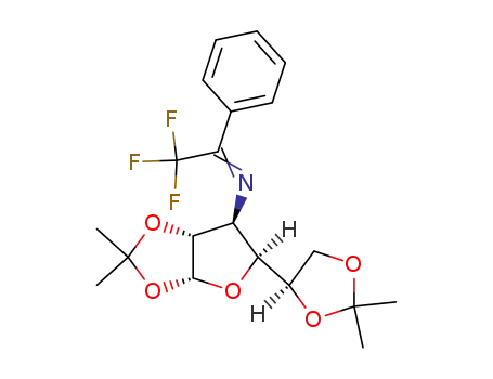 3β-<((trifluoromethyl)phenylmethyl)imino>-3-deoxy-1,2:5,6-di-O-isopropylidene-D-glucofuranose