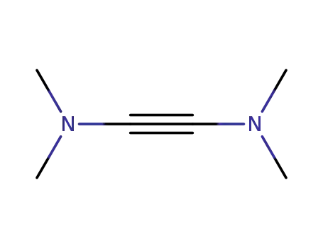 Molecular Structure of 5907-90-4 (Ethynediamine, tetramethyl-)