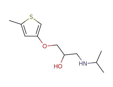 1-(Isopropylamino)-3-(5-methyl-3-thienyloxy)-2-propanol