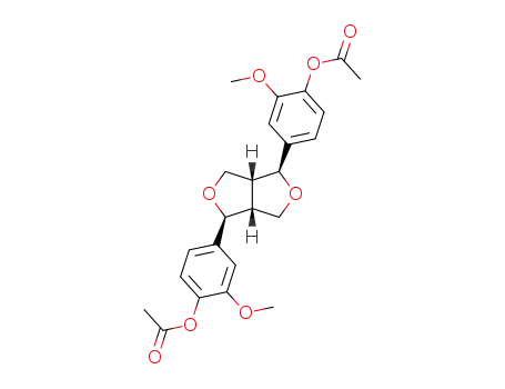 Molecular Structure of 32971-25-8 ((+)-Piresil diacetate)