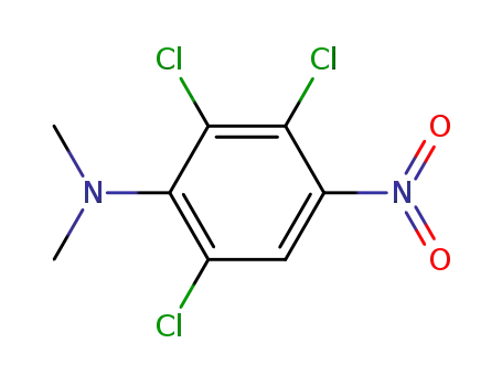 Benzenamine, 2,3,6-trichloro-N,N-dimethyl-4-nitro-