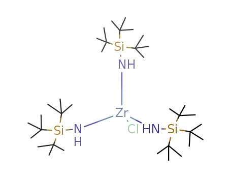 ((C(CH<sub>3</sub>)3)3SiNH)3ZrCl