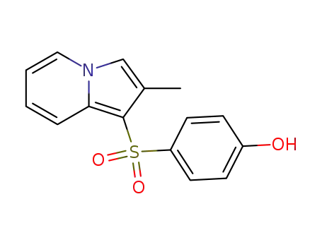 Phenol, 4-[(2-methyl-1-indolizinyl)sulfonyl]-