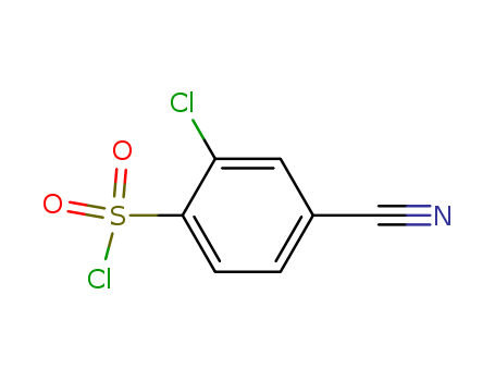 2-chloro-4-cyanobenzenesulfonyl chloride  CAS NO.254749-11-6
