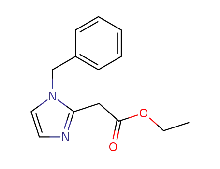 N-benzyl-2-imidazoleacetic acid ethyl ester