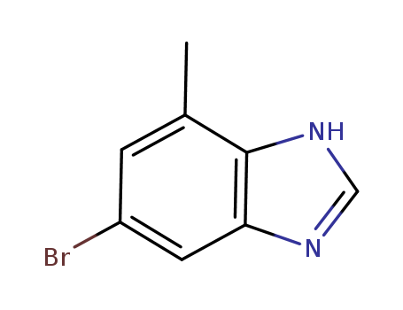 1H-Benzimidazole,5-bromo-7-methyl-