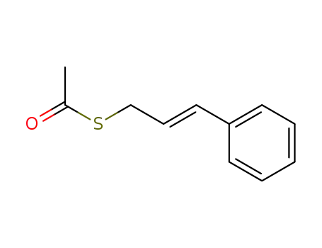 S-[(2E)-3-phenylprop-2-en-1-yl]ethanthioate