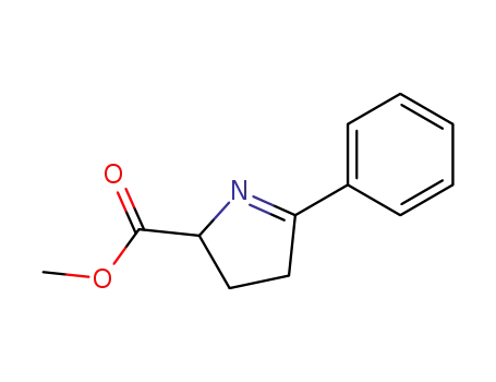 methyl 5-phenyl-3,4-dihydro-2H-pyrrole-2-carboxylate