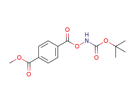 methyl 4-[{(tert-butoxycarbonyl)amino}oxycarbonyl]benzoate