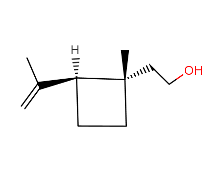 Cyclobutaneethanol,1-methyl-2-(1-methylethenyl)-, (1R,2R)-rel-