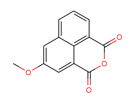 Molecular Structure of 5289-78-1 (3-methoxy-1,8-naphthalic anhydride)