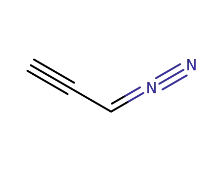Molecular Structure of 17761-23-8 (1-Propyne, 3-diazo-)